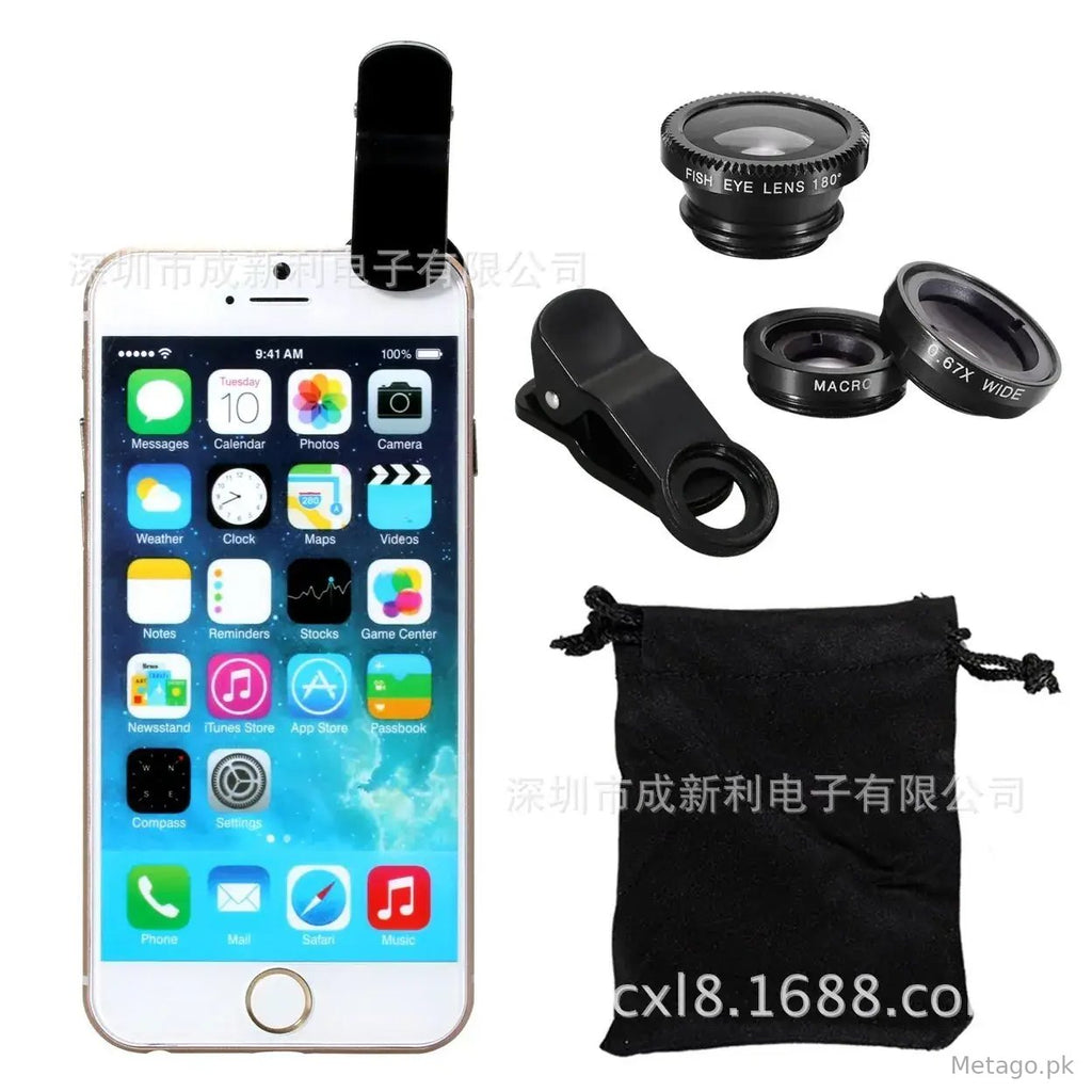 0.67x Fisheye Macro Lens for Mobile Phone