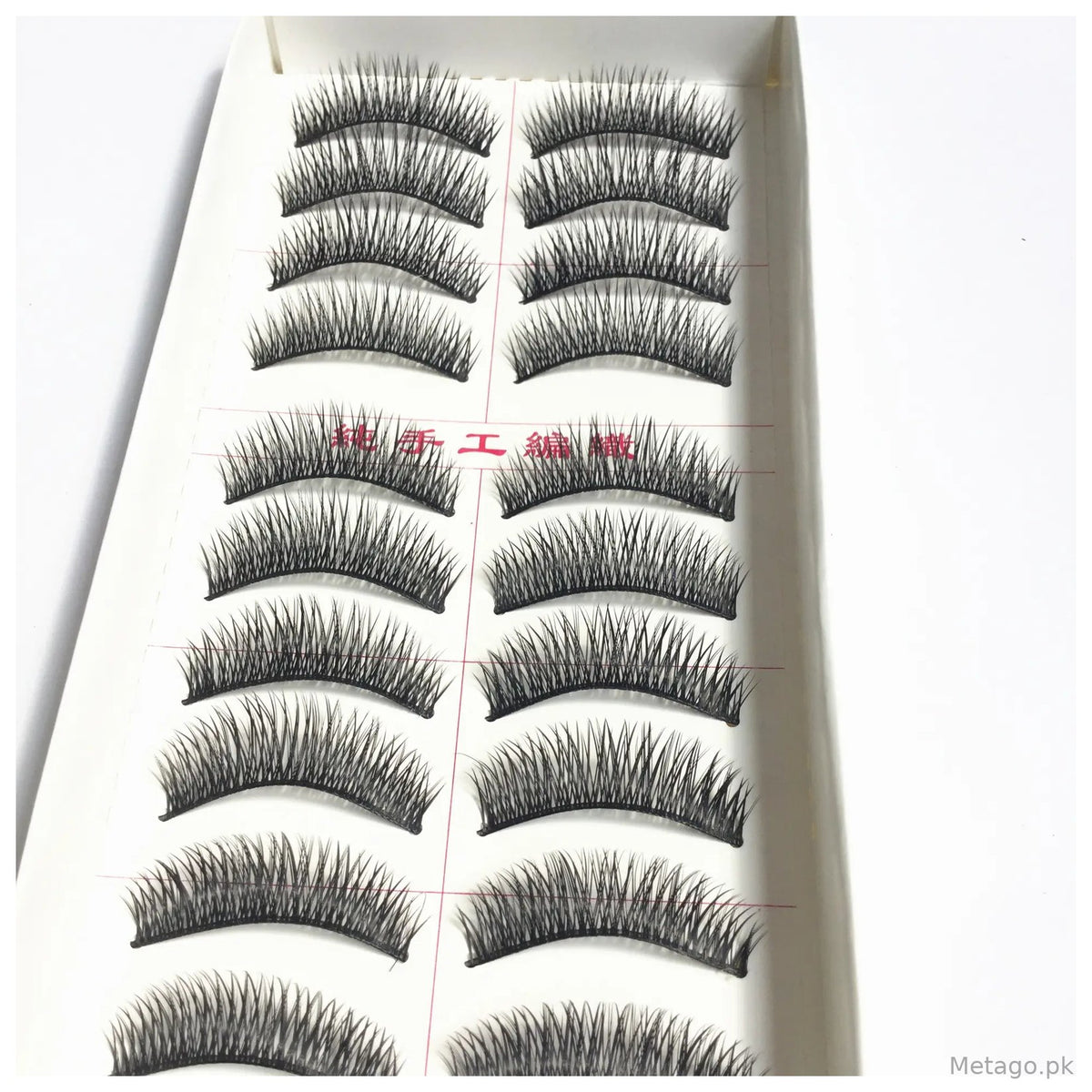 018 Taiwan Semi-Handmade False Eyelashes 10 Pairs