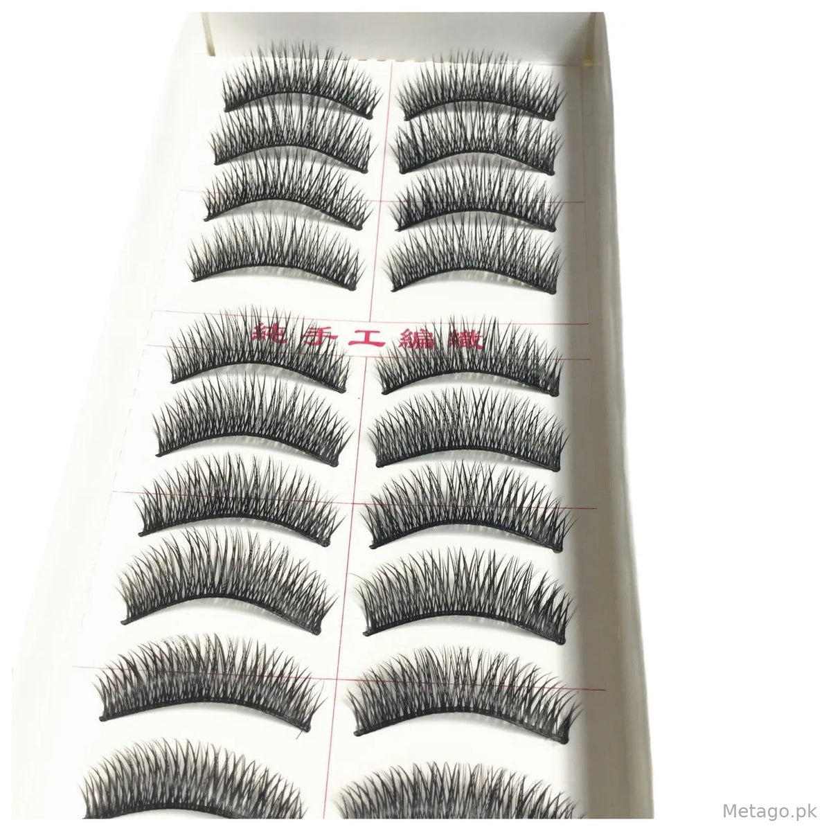 018 Taiwan Semi-Handmade False Eyelashes 10 Pairs