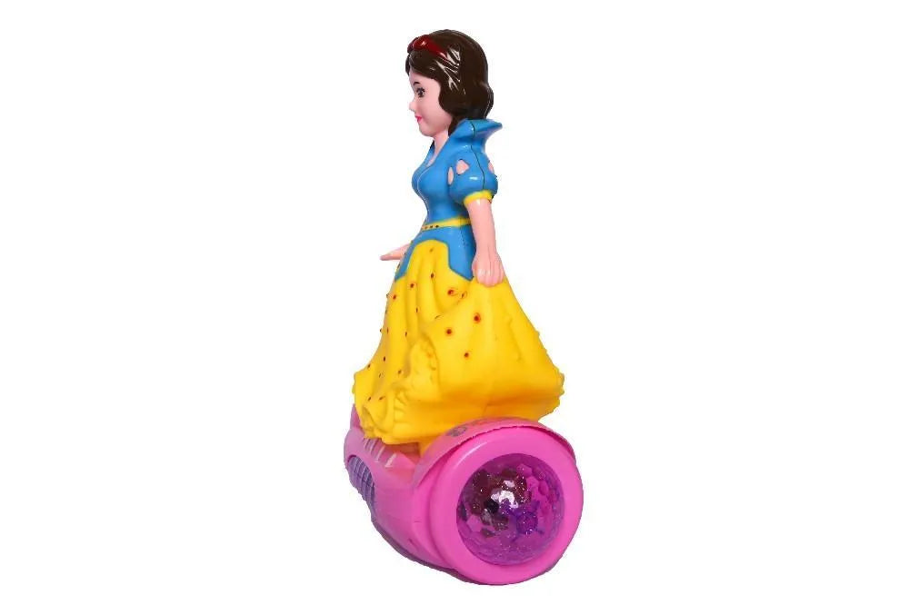 3D Lighting Balance Car Doll for Girls 1-12 Years Multicolor