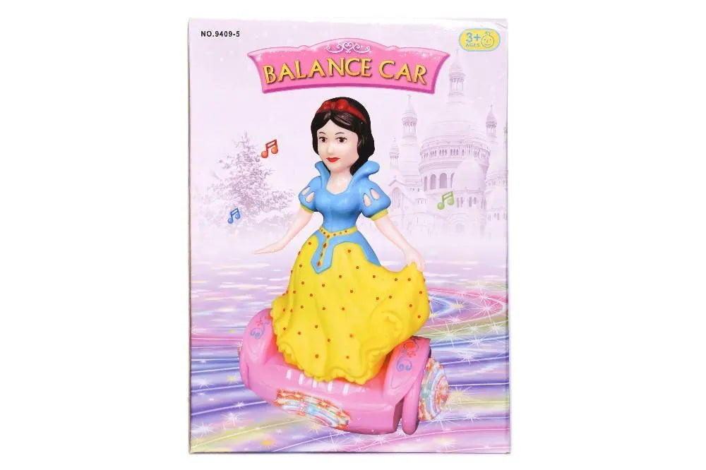 3D Lighting Balance Car Doll for Girls 1-12 Years Multicolor
