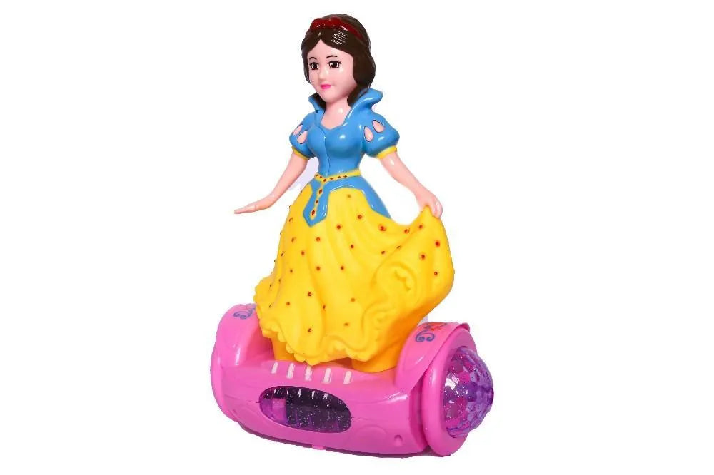 3D Lighting Balance Car Doll for Girls 1-12 Years Multicolor