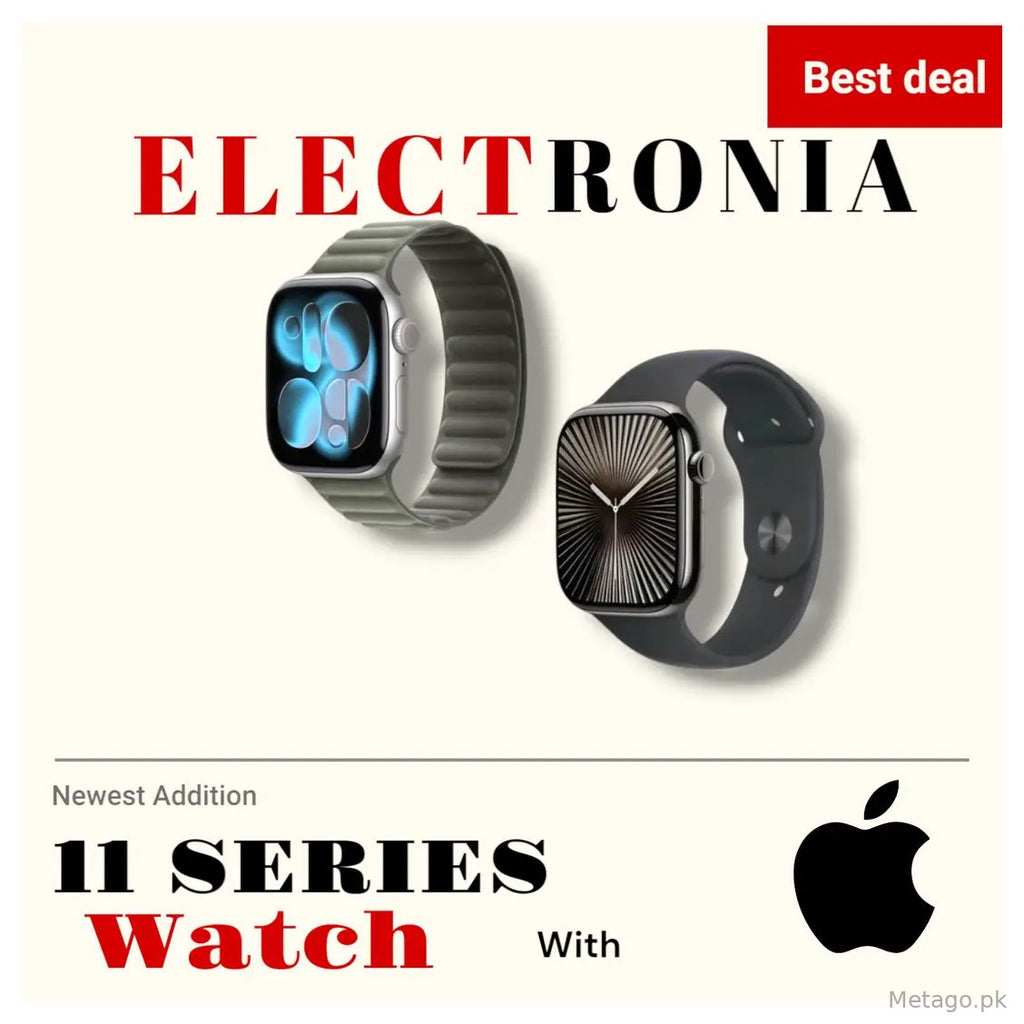 11 series smartwatch with Apple logo for Android and IOS