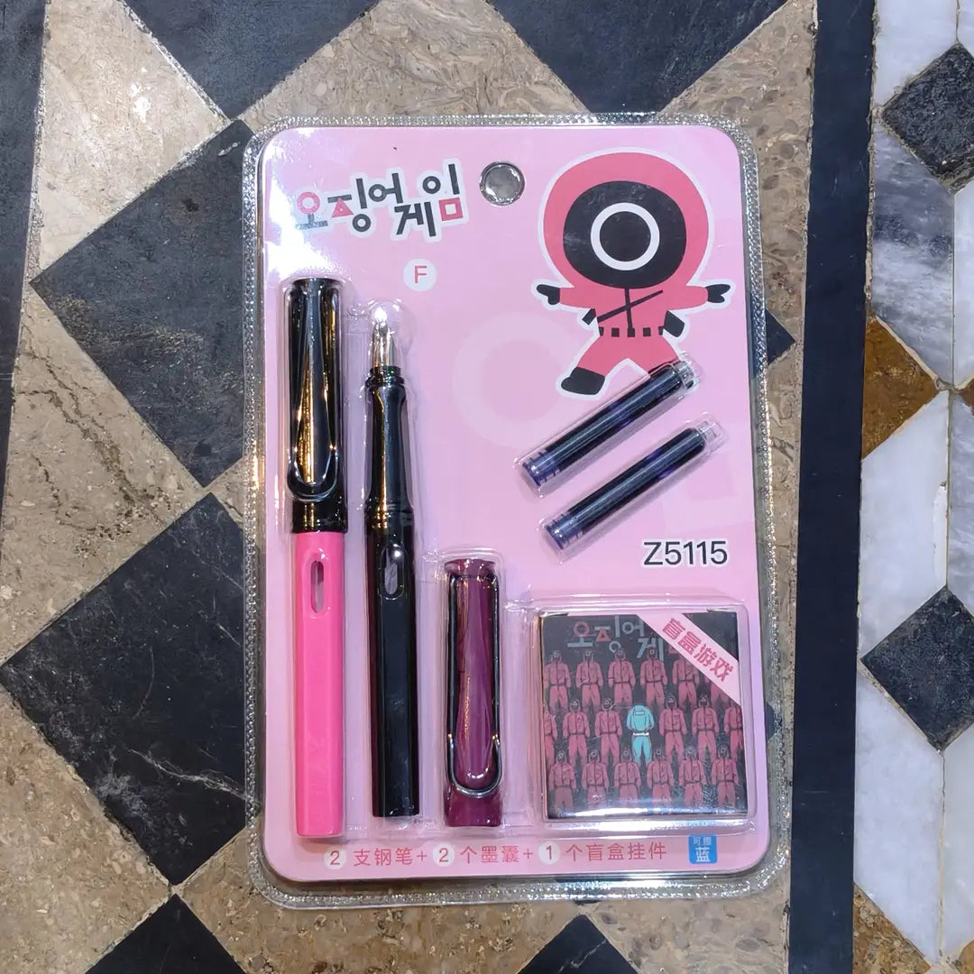 5 in 1 Ink Fountain Pen Set