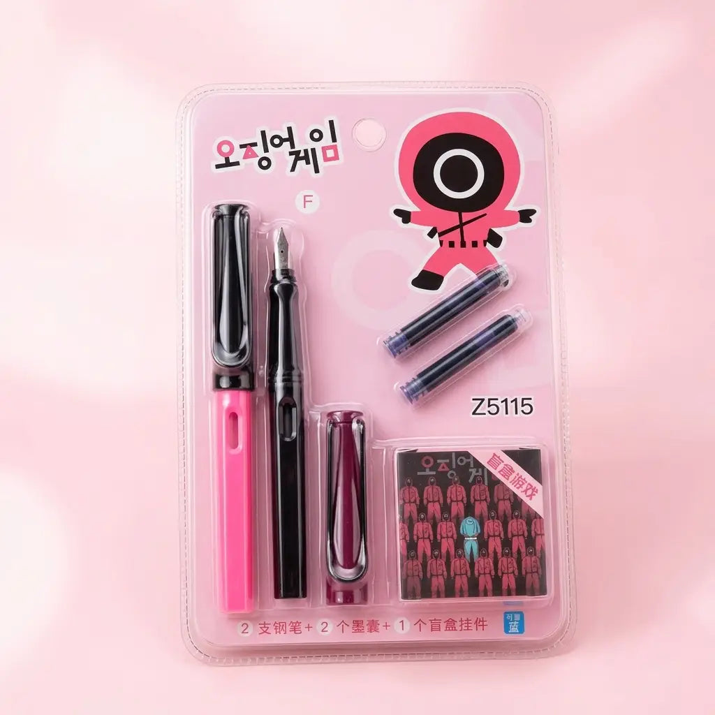 5 in 1 Ink Fountain Pen Set