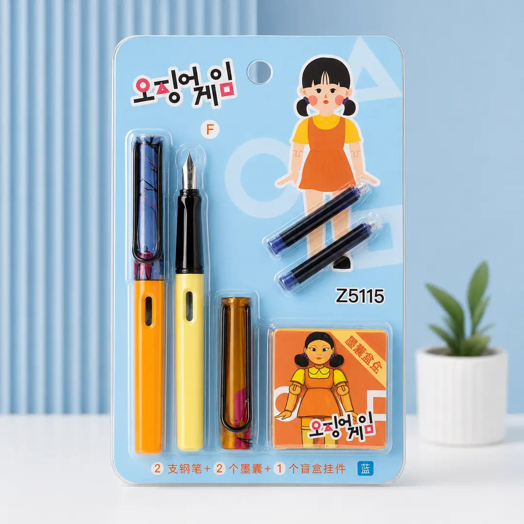 5 in 1 Ink Fountain Pen Set
