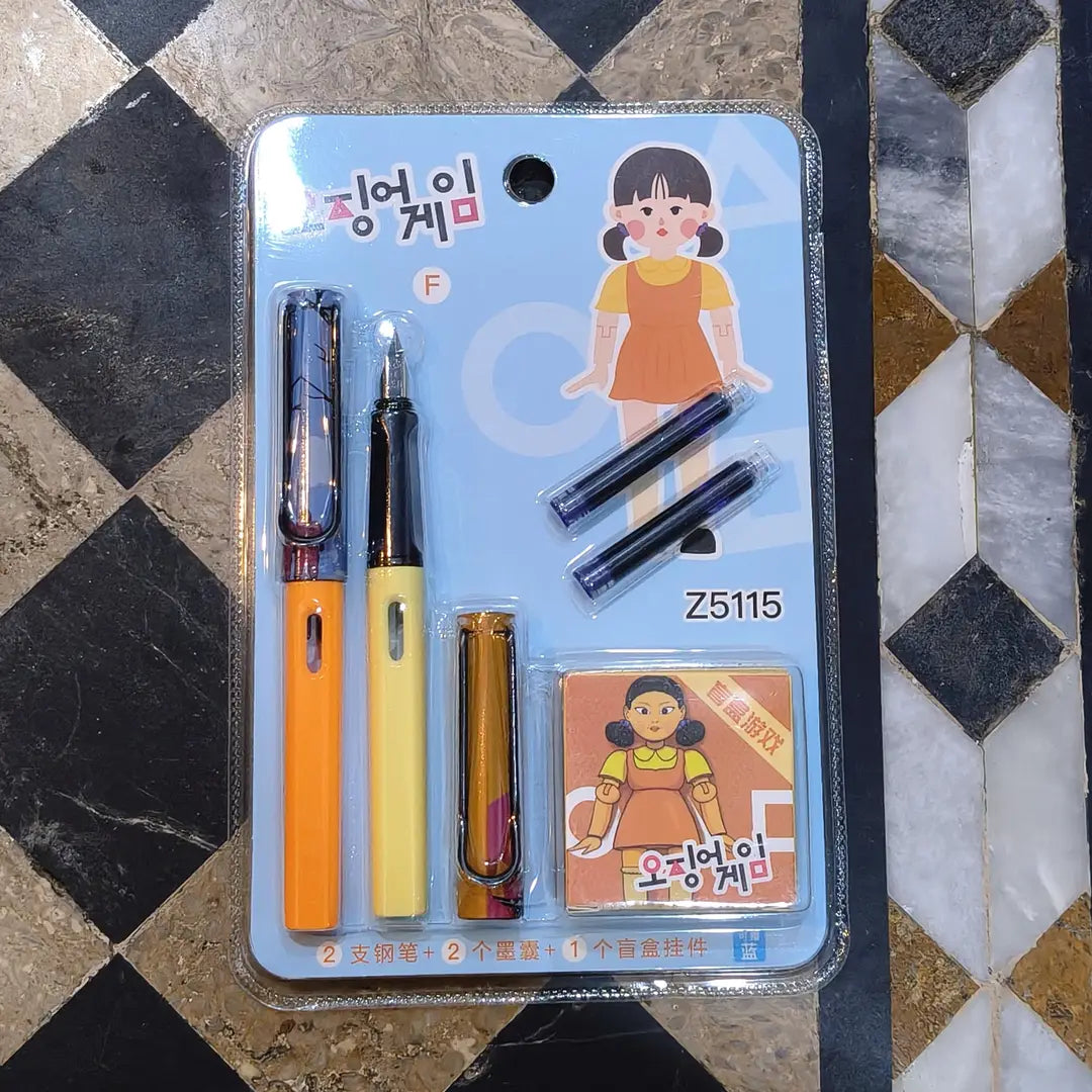 5 in 1 Ink Fountain Pen Set