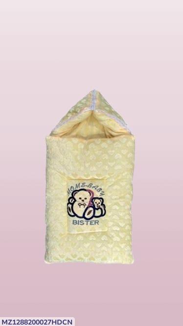 Baby Carry Nest Yellow Fleece Hooded Lightweight