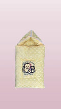 Baby Carry Nest Yellow Fleece Hooded Lightweight