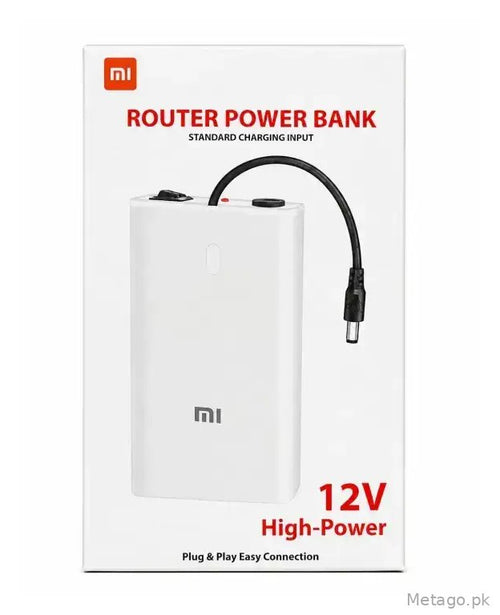 12V Router Power Bank | Mini UPS for WiFi Router