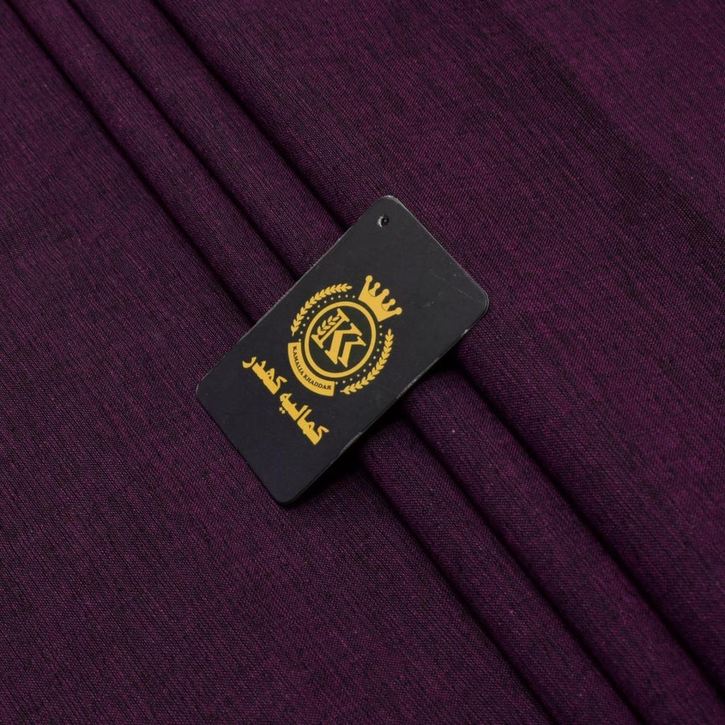 Purple Cotton Suit for Men Winter Formal Wear