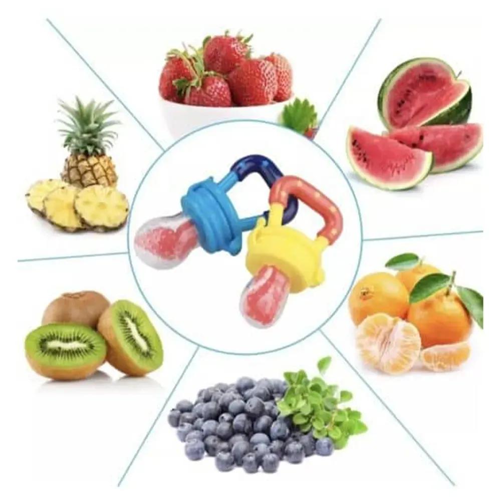 Baby Fruit Feeding Pacifier Multicolor Soft Plastic