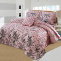 Premium Cotton Floral Comforter Set 7-Piece Double Bed