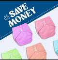 Baby Reusable Diapers Newborn Cotton Cloth Nappy Diaper Liners Kid Washable Nappy Baby Cloth Diaper