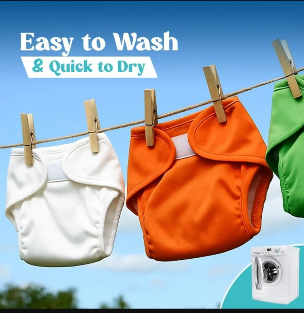 Baby Reusable Diapers Newborn Cotton Cloth Nappy Diaper Liners Kid Washable Nappy Baby Cloth Diaper
