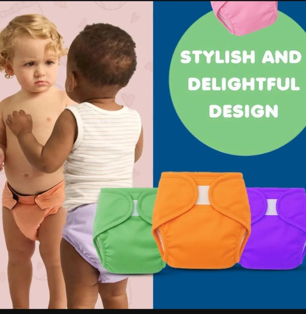 Baby Reusable Diapers Newborn Cotton Cloth Nappy Diaper Liners Kid Washable Nappy Baby Cloth Diaper