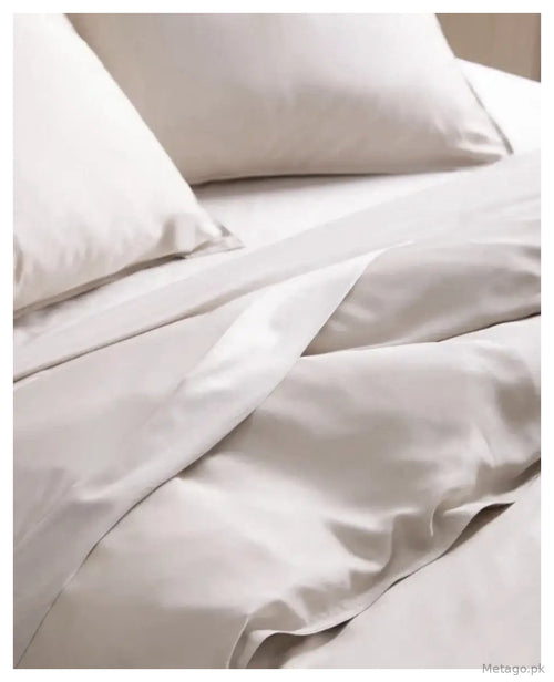 2 Pcs Crystal Cotton Plain Razai Cover