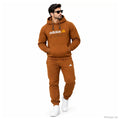 2 Pcs Fleece Printed Track Suit For Men's