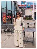 2 Pcs Women's Stitched Cotton Embroidered Shirt And Trouser