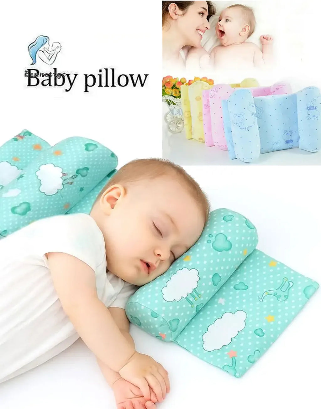 Soft & Breathable Baby Pillow