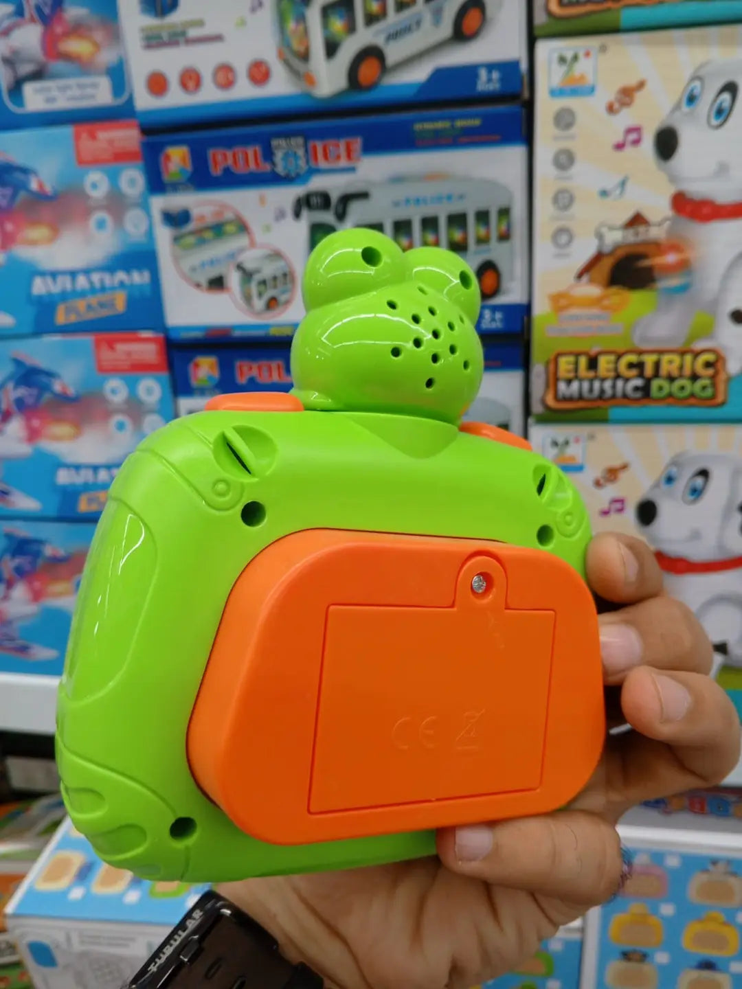 Girl's Plastic Push And Pop Toy
