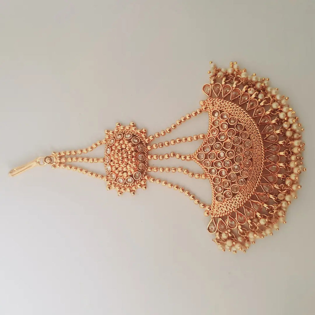 Noratan Design Gold Plated Kundan Jhumar