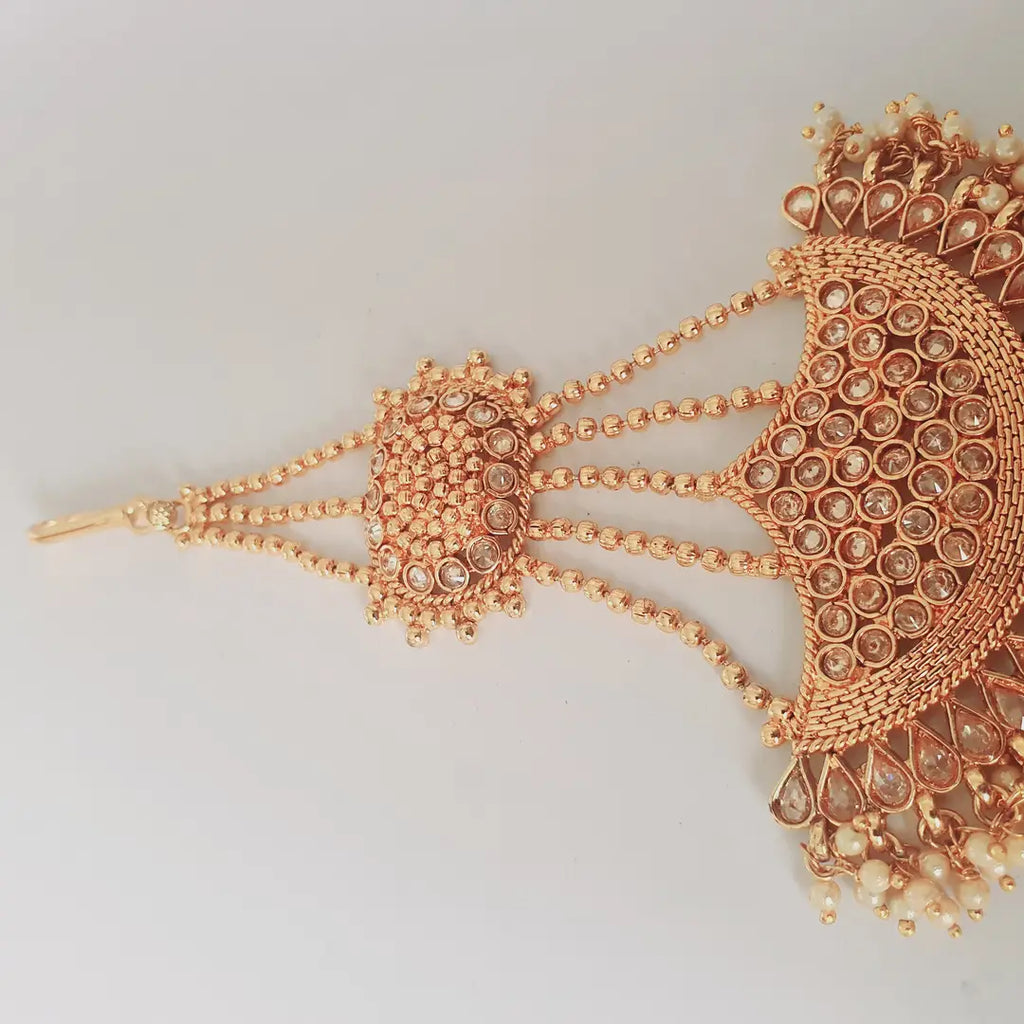 Noratan Design Gold Plated Kundan Jhumar