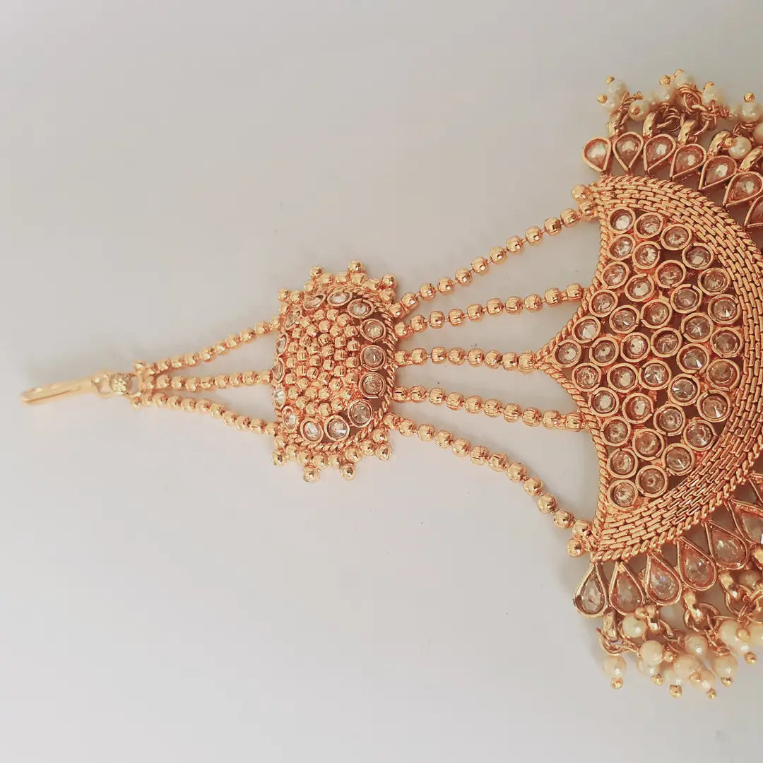 Noratan Design Gold Plated Kundan Jhumar