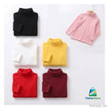 3 Pcs Girl's Stitched Cotton Plain Highneck
