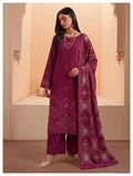 3 Pcs Women's Unstitched Plain Suit