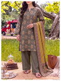 3 Pcs Women's Unstitched Printed Suit