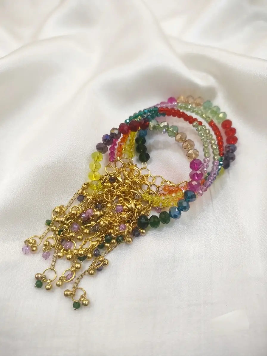 6 Pcs Stretchable Hand Bracelet