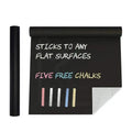 Black Chalkboard Sticker 24x60 Free 5 Chalks