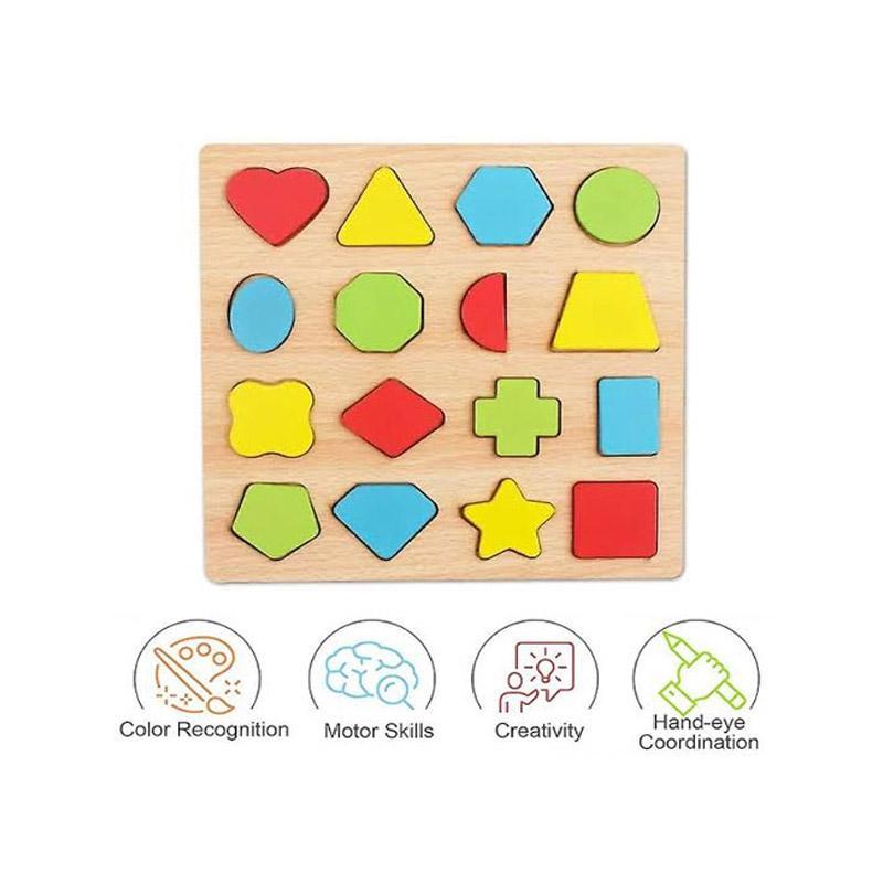 Wooden ABC Puzzle for Kids Learning & Motor Skills