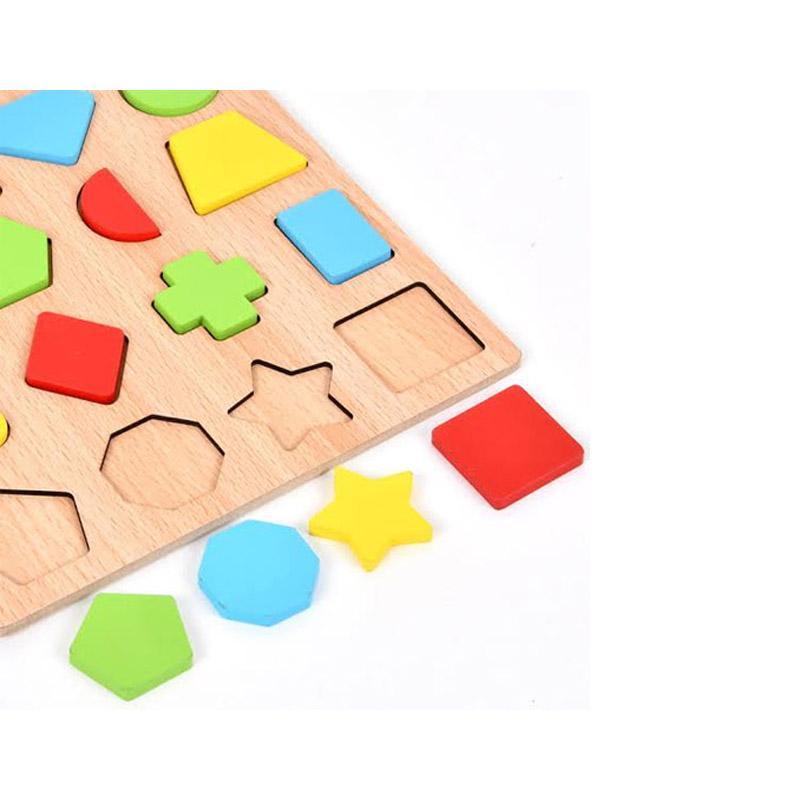 Wooden ABC Puzzle for Kids Learning & Motor Skills