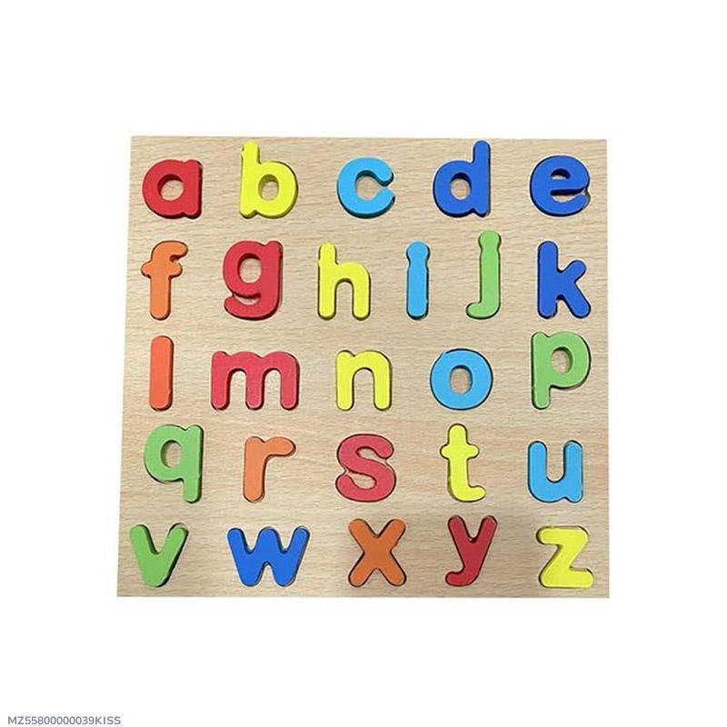 Wooden ABC Puzzle for Kids 1-3 Years