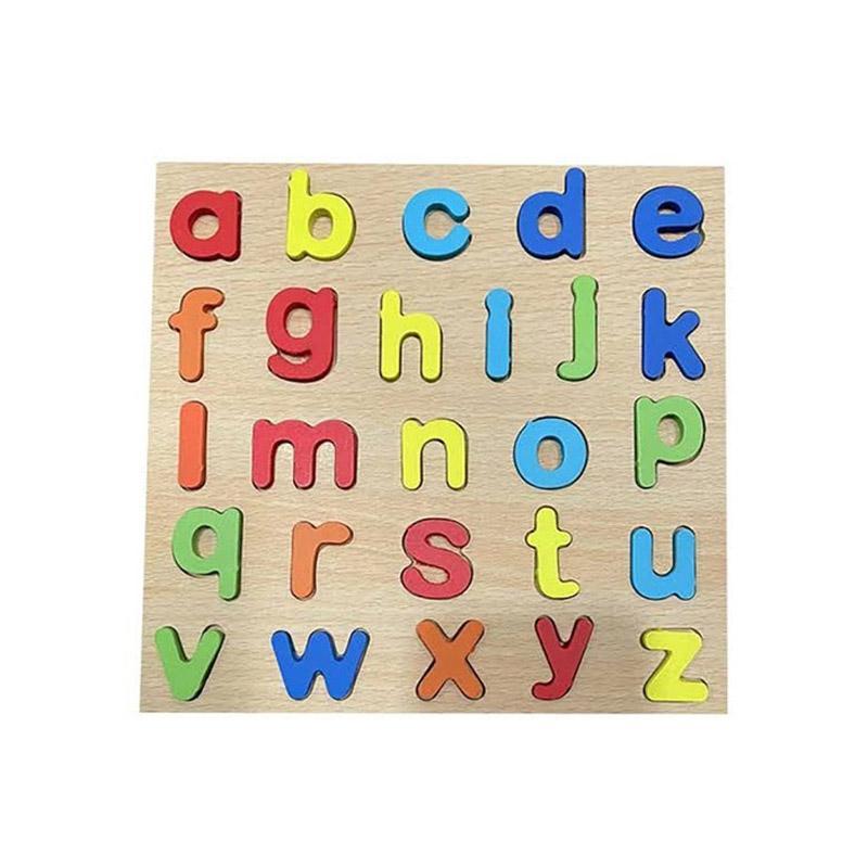 Wooden ABC Puzzle for Kids 1-3 Years