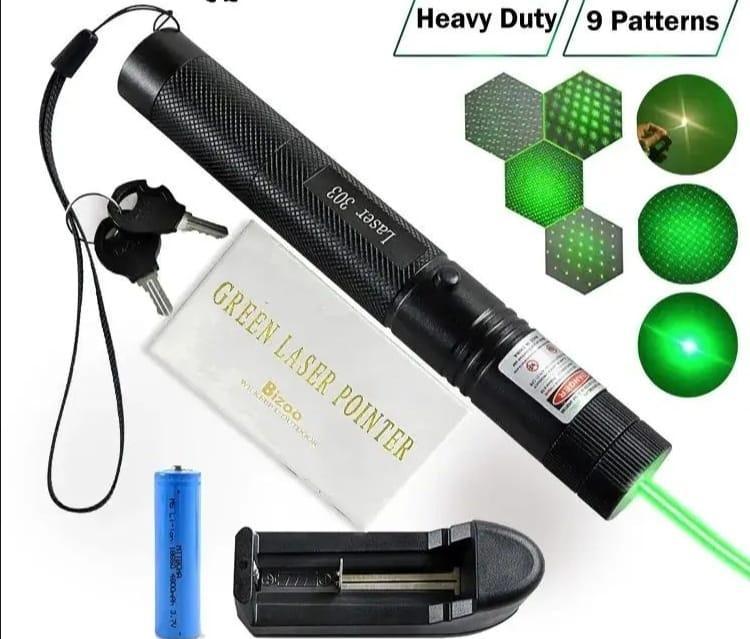 Rechargeable Green Laser Pointer for Office School Use