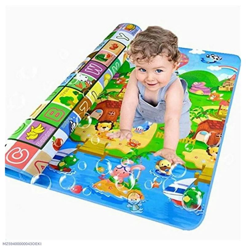 Baby Play Mat Waterproof Double Sided Cartoon