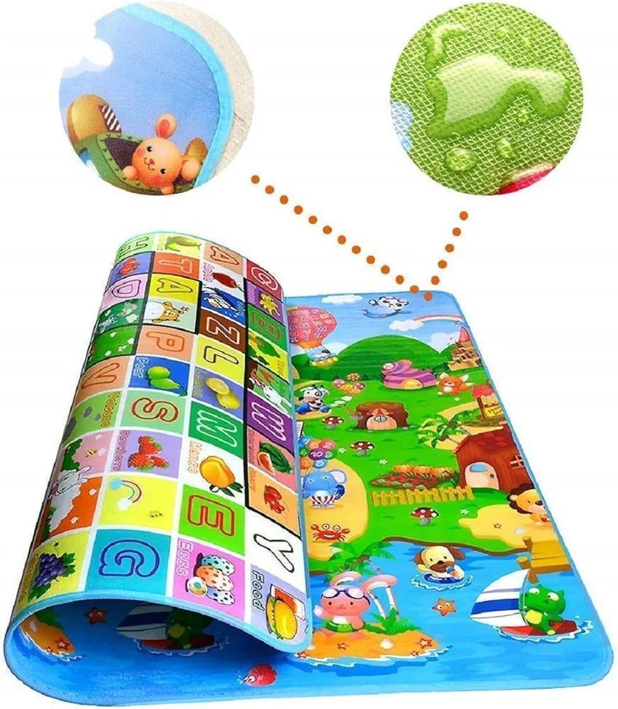 Baby Play Mat Waterproof Double Sided Cartoon