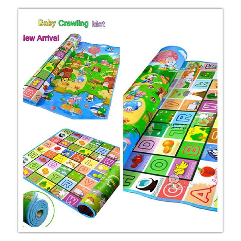 Baby Play Mat Waterproof Double Sided Cartoon