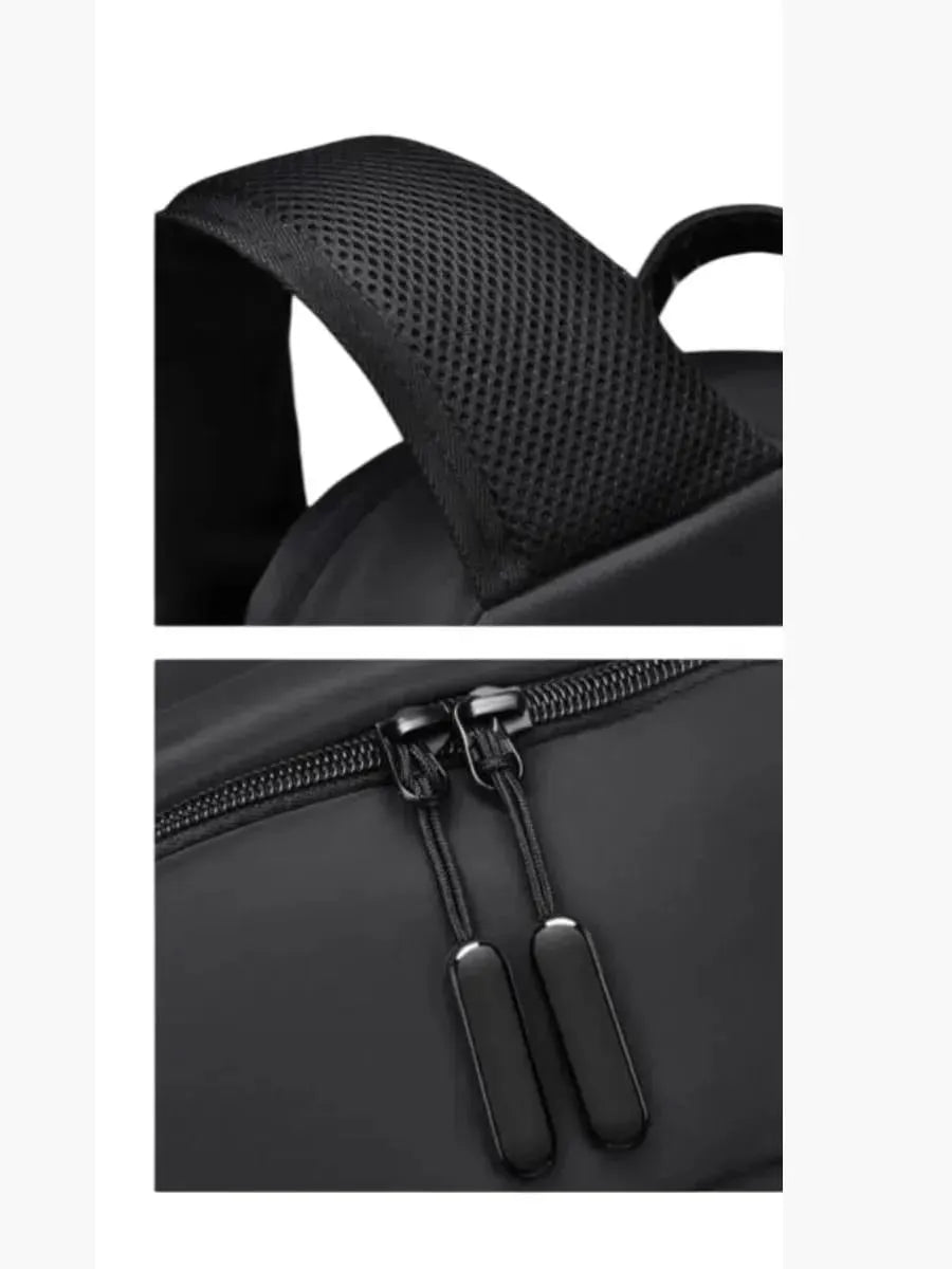 Blue Nylon Backpack for Students & Travelers