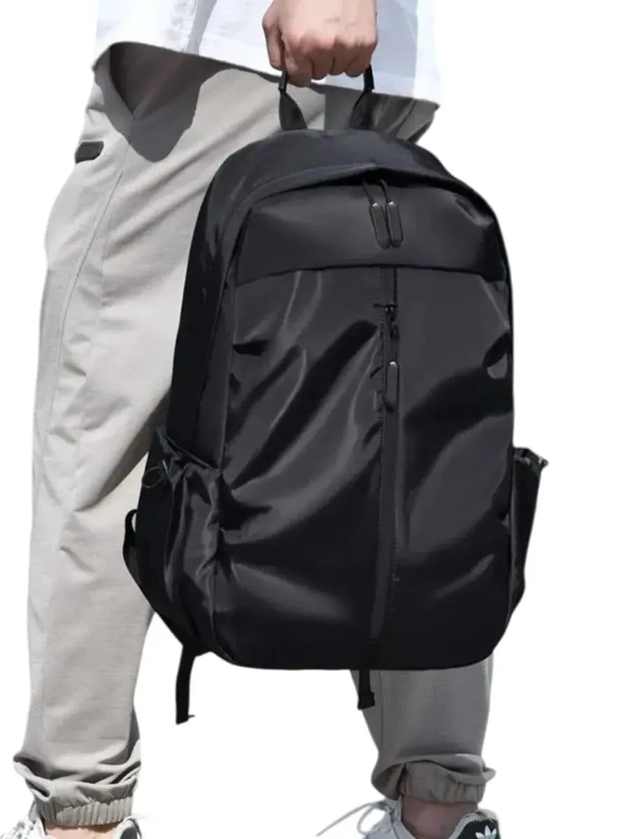 Blue Nylon Backpack for Students & Travelers