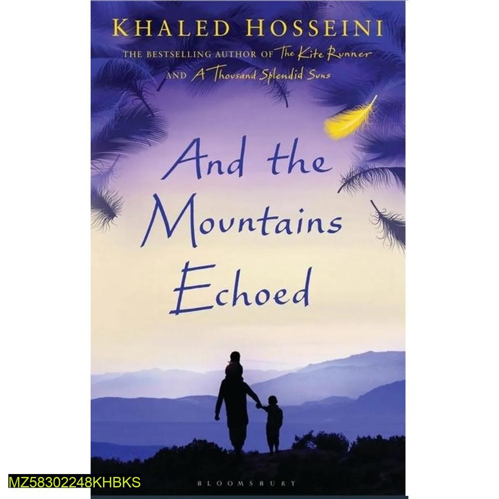 And the Mountains Echoed Paperback Fiction Book A5 Size
