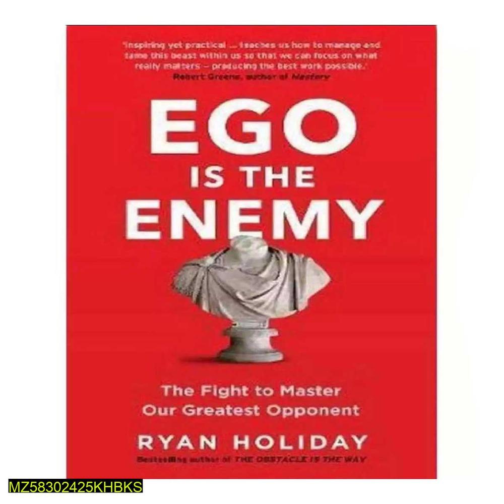 Ego Is The Enemy Paperback by Ryan Holiday A5 Size