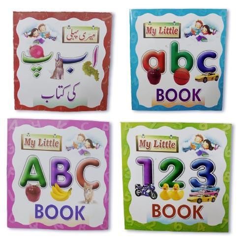 Premium 4-Balanced Early Learning Book Set for Kids 2-5