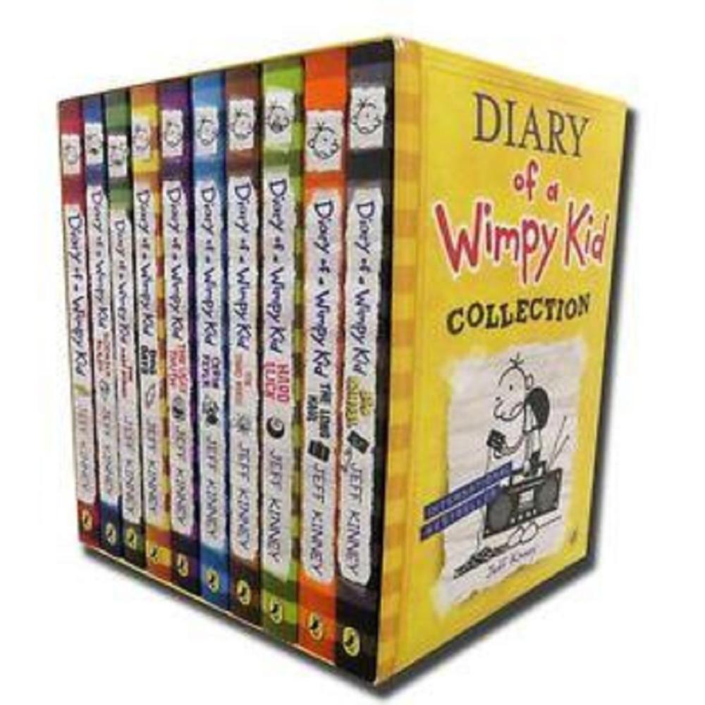 Wimpy Kid Comic Book Set 10 Pcs A5 Size