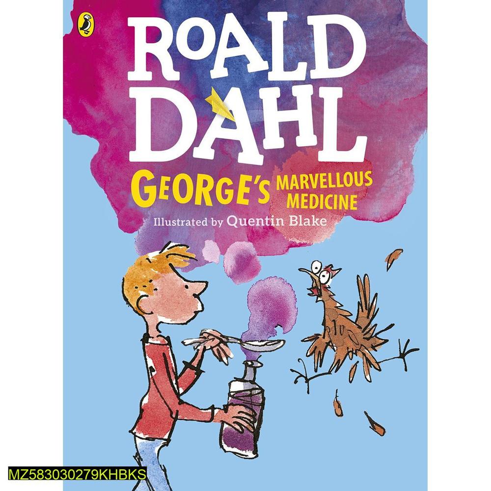 A5 Paperback Children's Book George's Medicine Roald Dahl