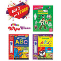 Jelly Bean Wipe Clean ABC & Cursive Books for Kids 3-4