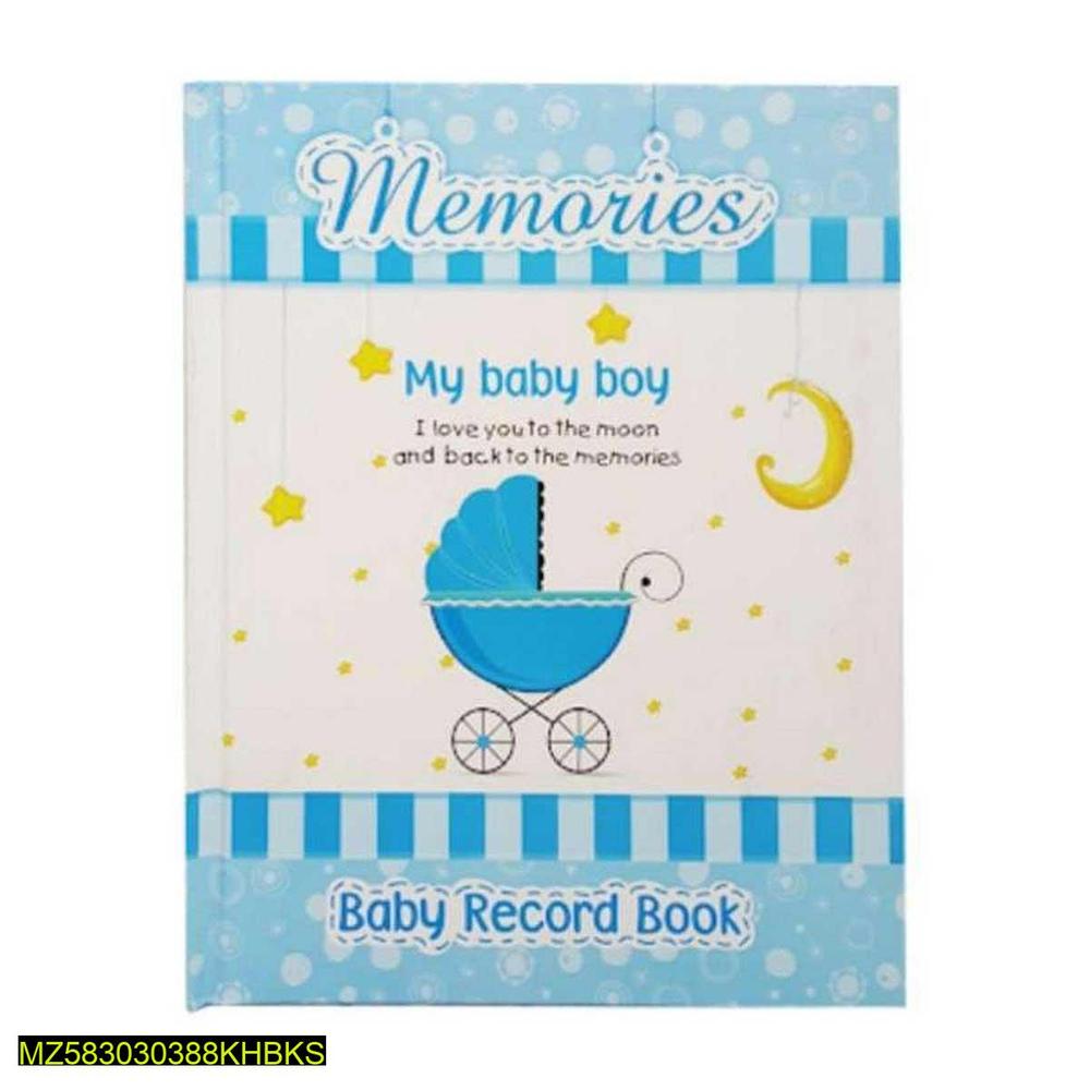 Boys Memories Record Book for Kids